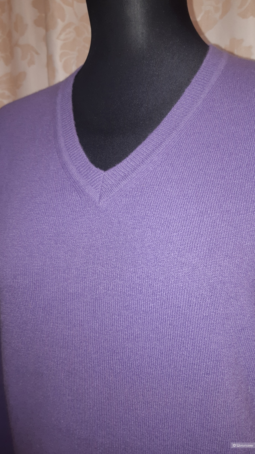 Шерстяной свитер benetton, размер l