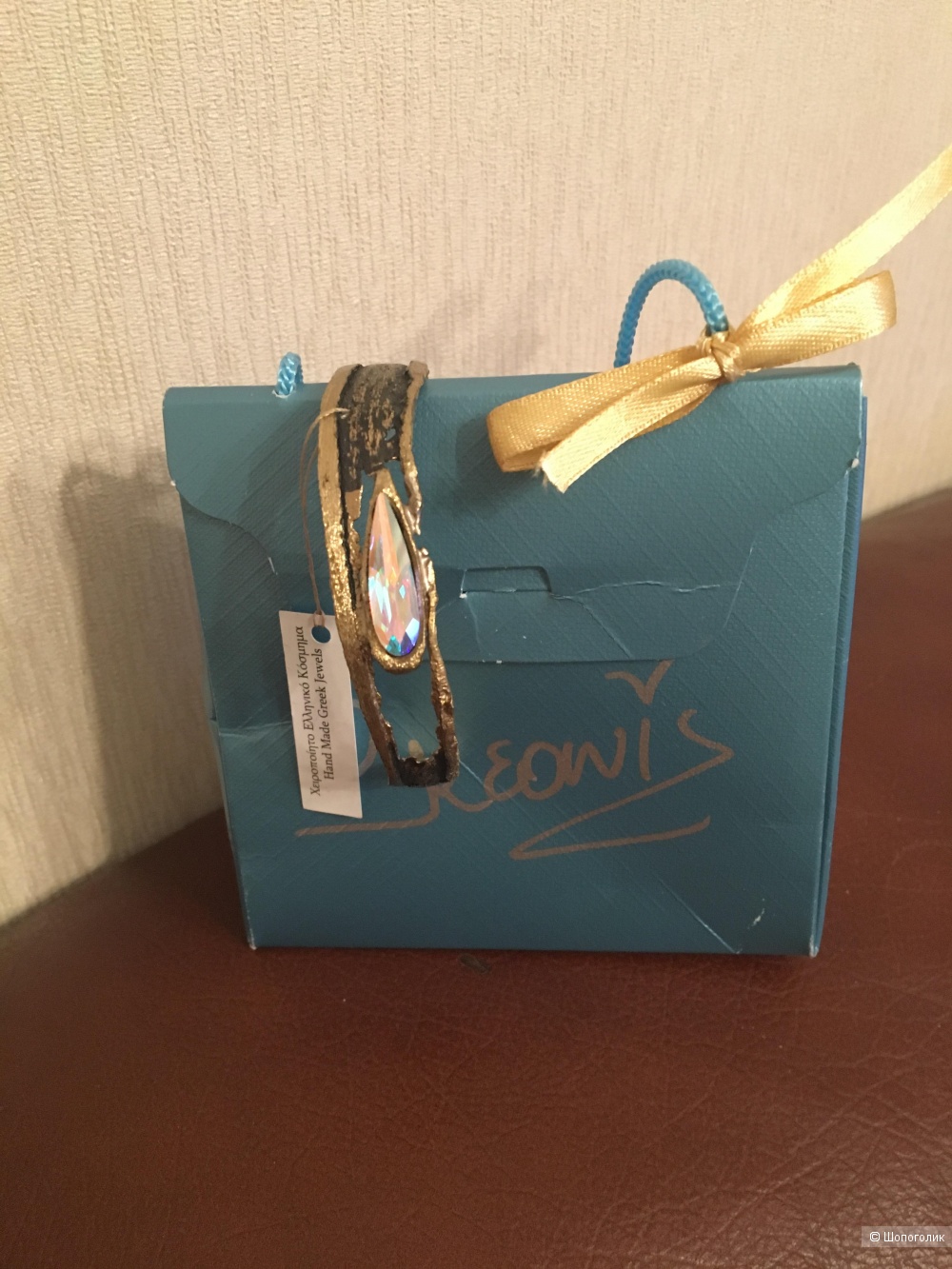 Браслет с кристаллом Swarovski, Opus 4,размер 16-20