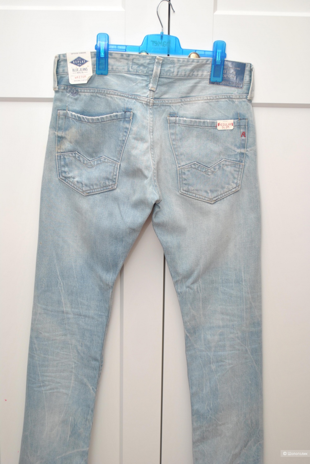 Джинсы Replay Regular Slim размер 31/34