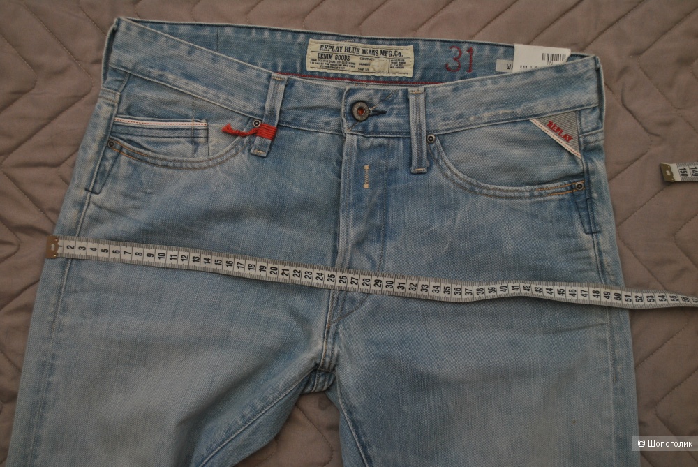 Джинсы Replay Regular Slim размер 31/34