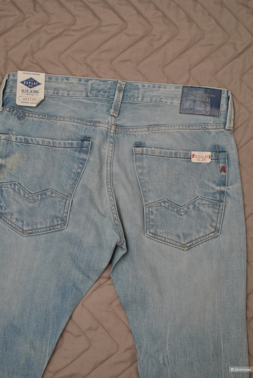Джинсы Replay Regular Slim размер 31/34