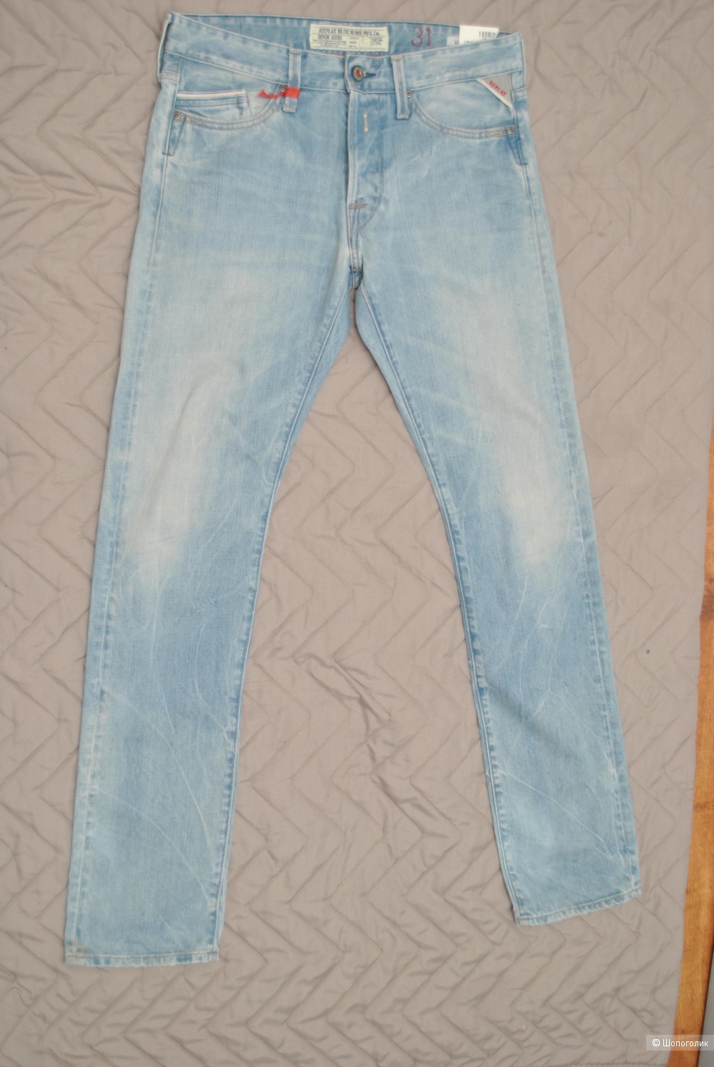 Джинсы Replay Regular Slim размер 31/34