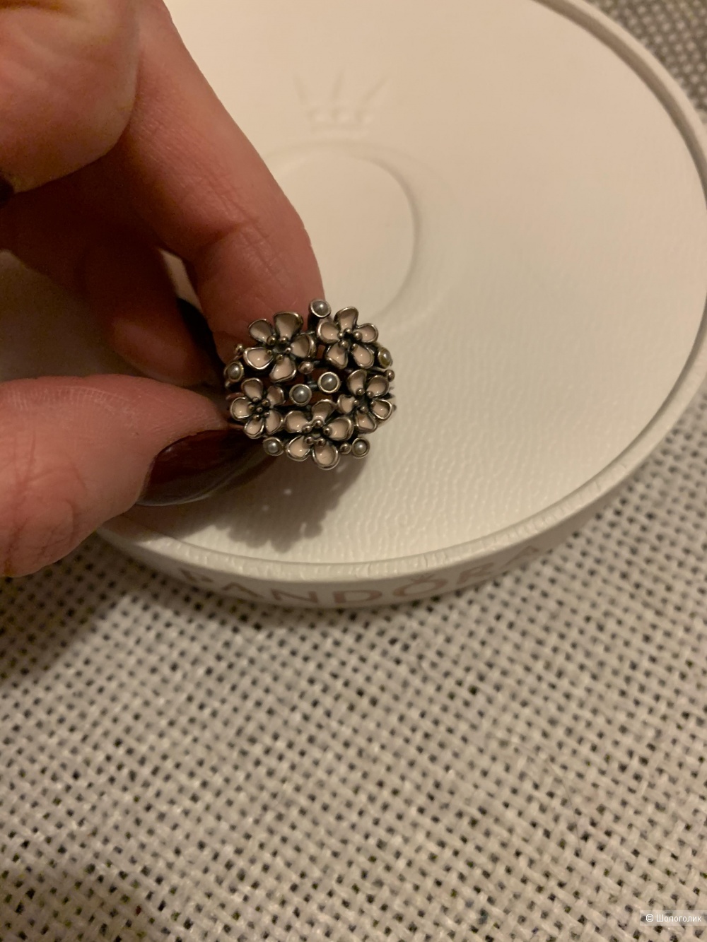 Кольцо Pandora, 17,5 размер