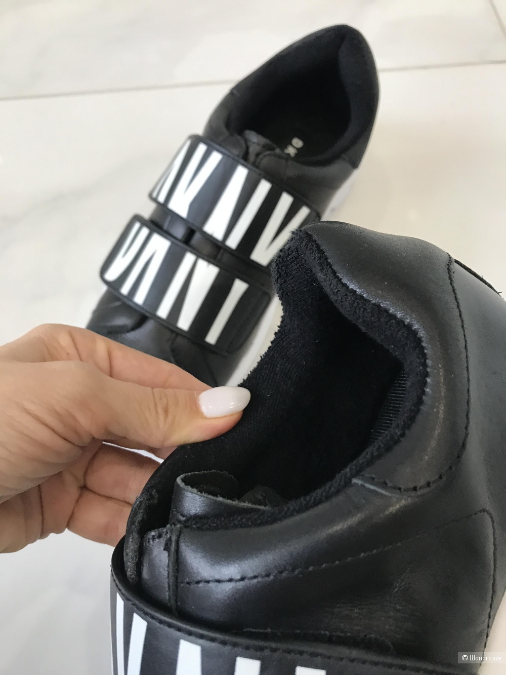 Новые утеплённые кроссовки DKNY, 7 US