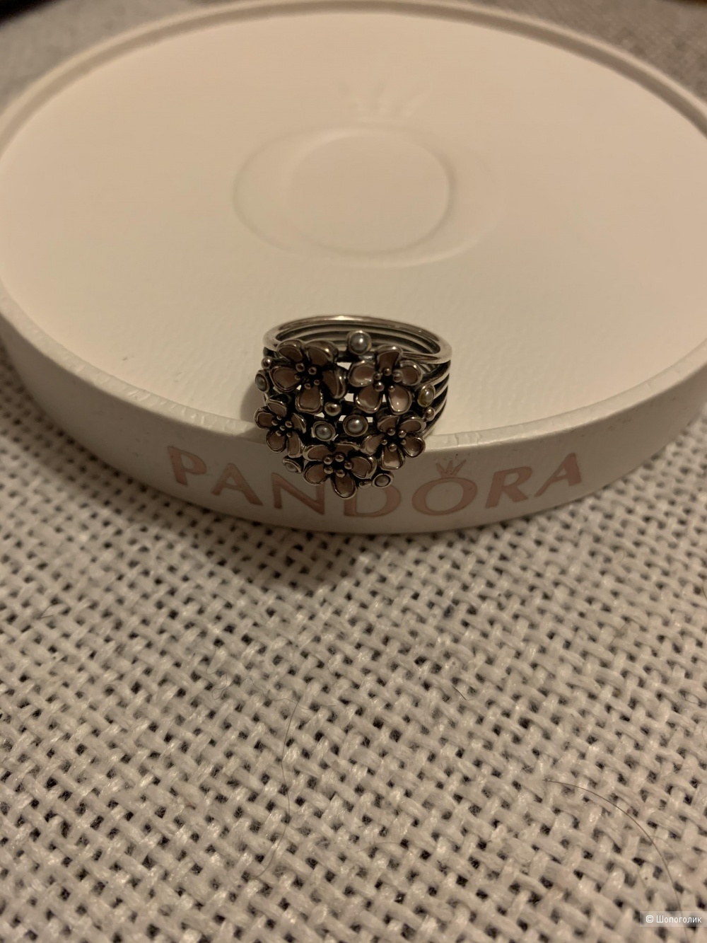 Кольцо Pandora, 17,5 размер