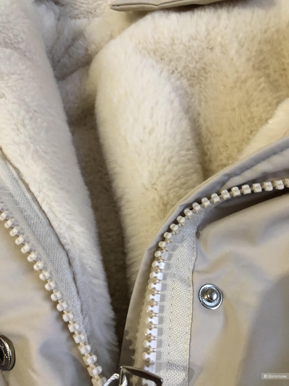 Пуховик с мехом IVORY FUR, 42-50