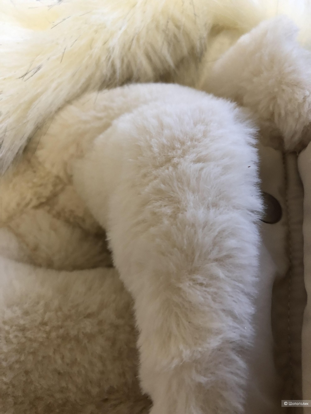 Пуховик с мехом IVORY FUR, 42-50