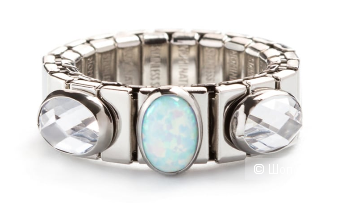 Кольцо Nomination c опалом и цирконами Swarovski.