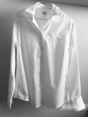 Белая блузка Opel размер M