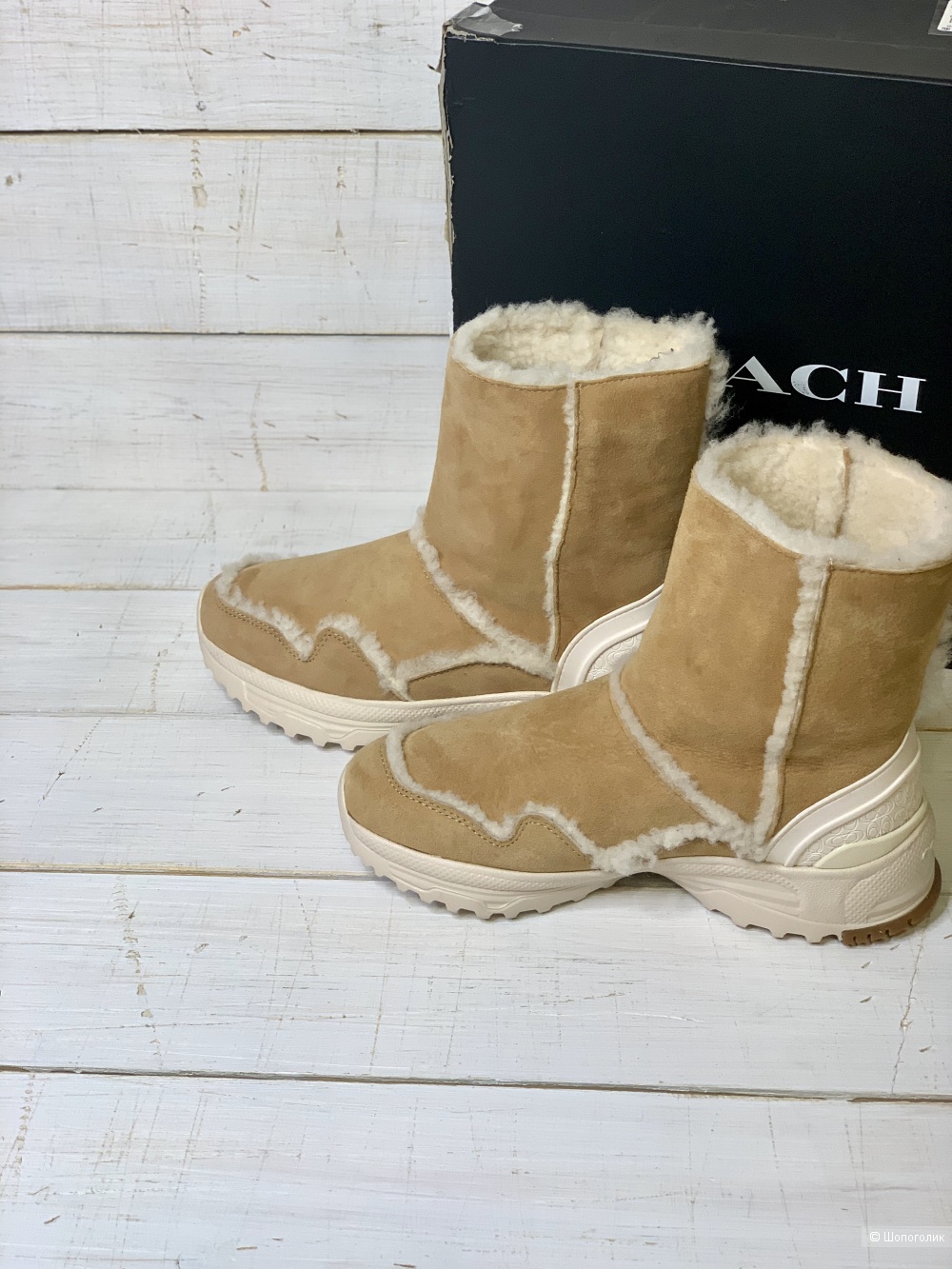 Сапоги Coach р. 36