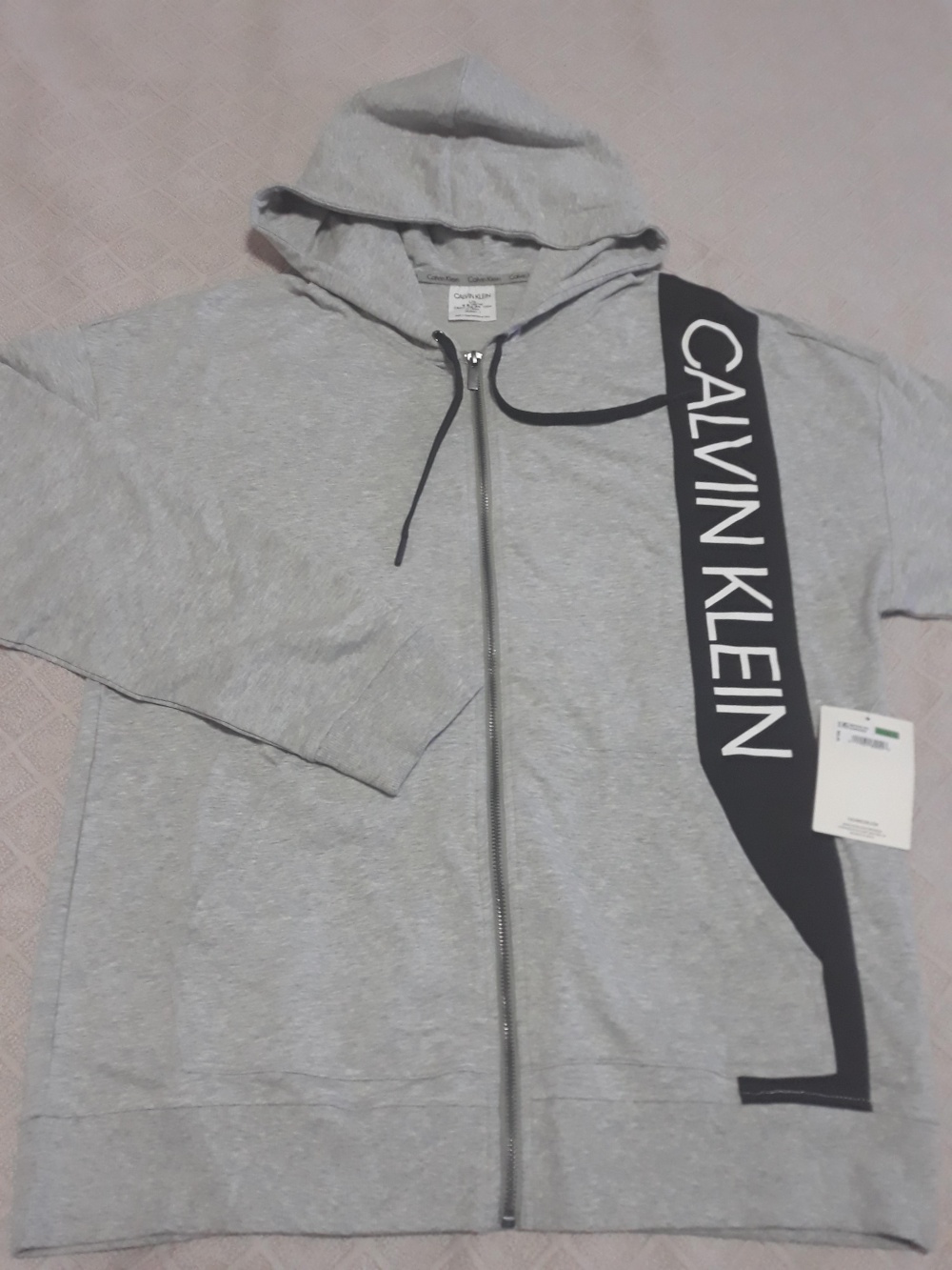 Кофта-худи с капюшоном, Calvin Klein, размер L (52)
