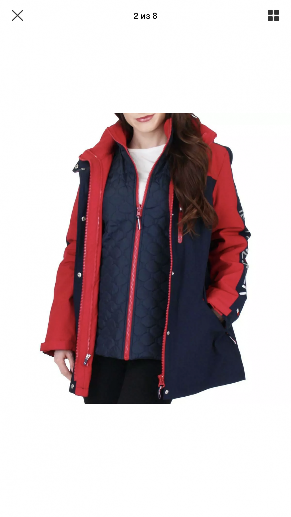 Новая куртка 3 в 1 Tommy Hilfiger, m