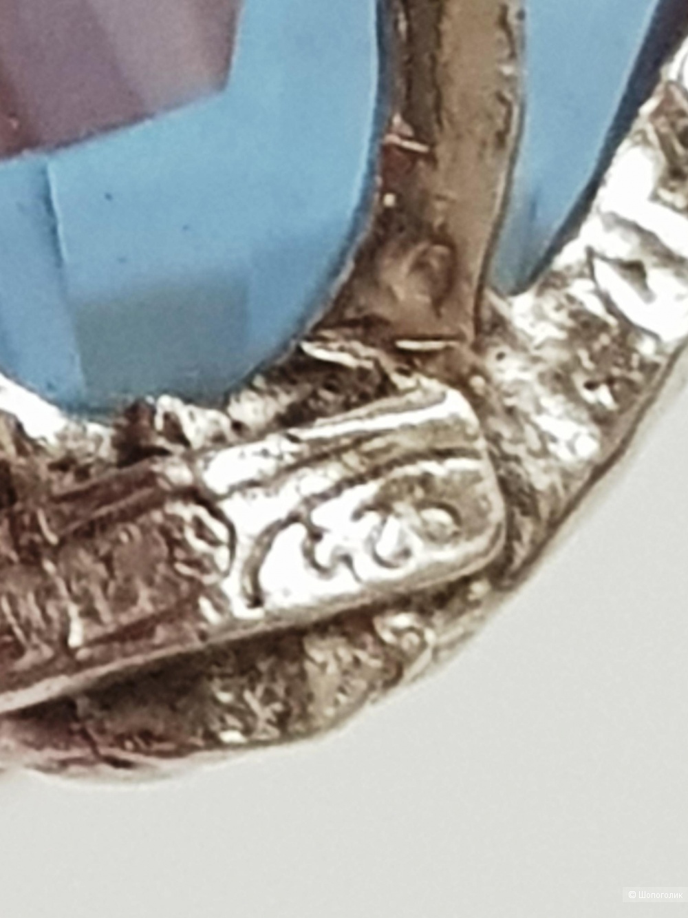Серебряное кольцо. Размер 16-20