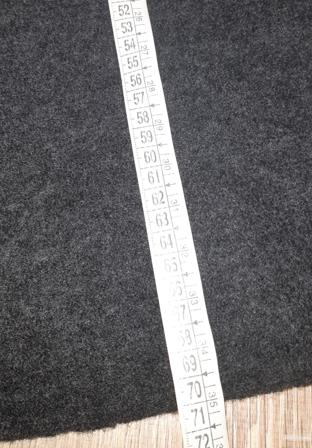 Шерстяная юбка-карандаш f.f.c, размер 46