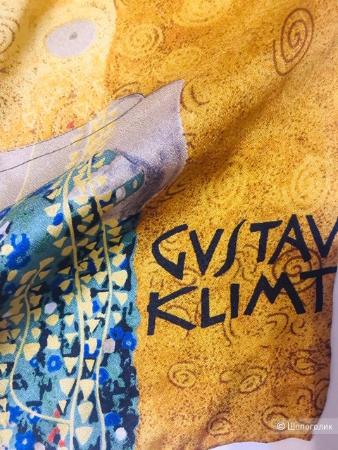 Шарф шелковый Gustav Klimp- размер 156х54 см