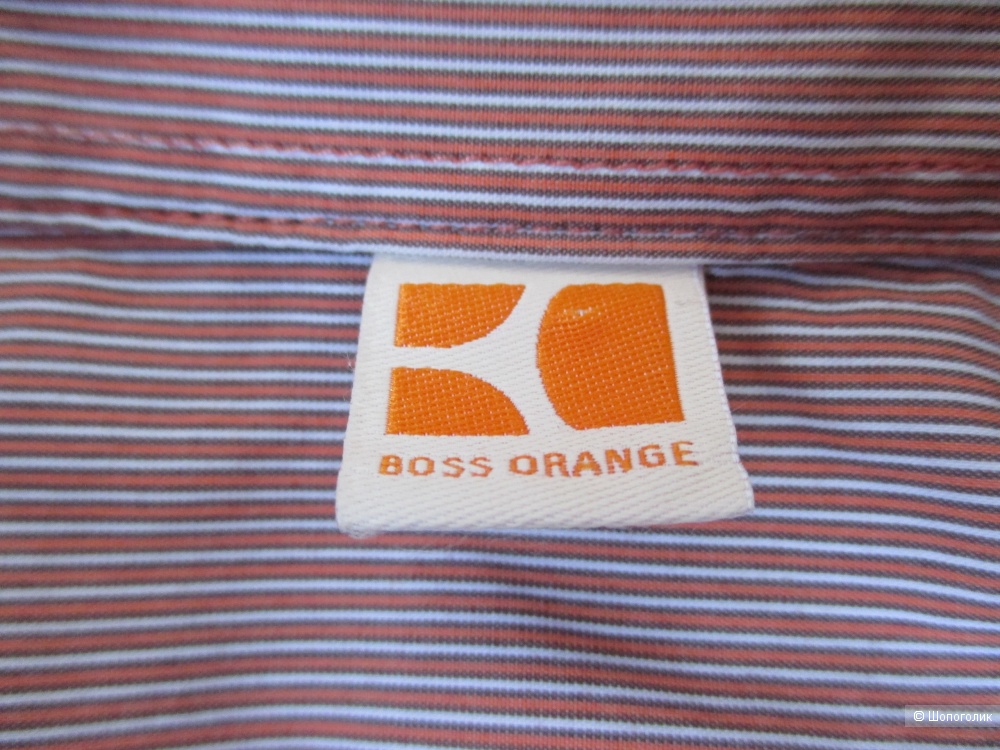 Рубашка  в полоску Boss Orange. 46/48