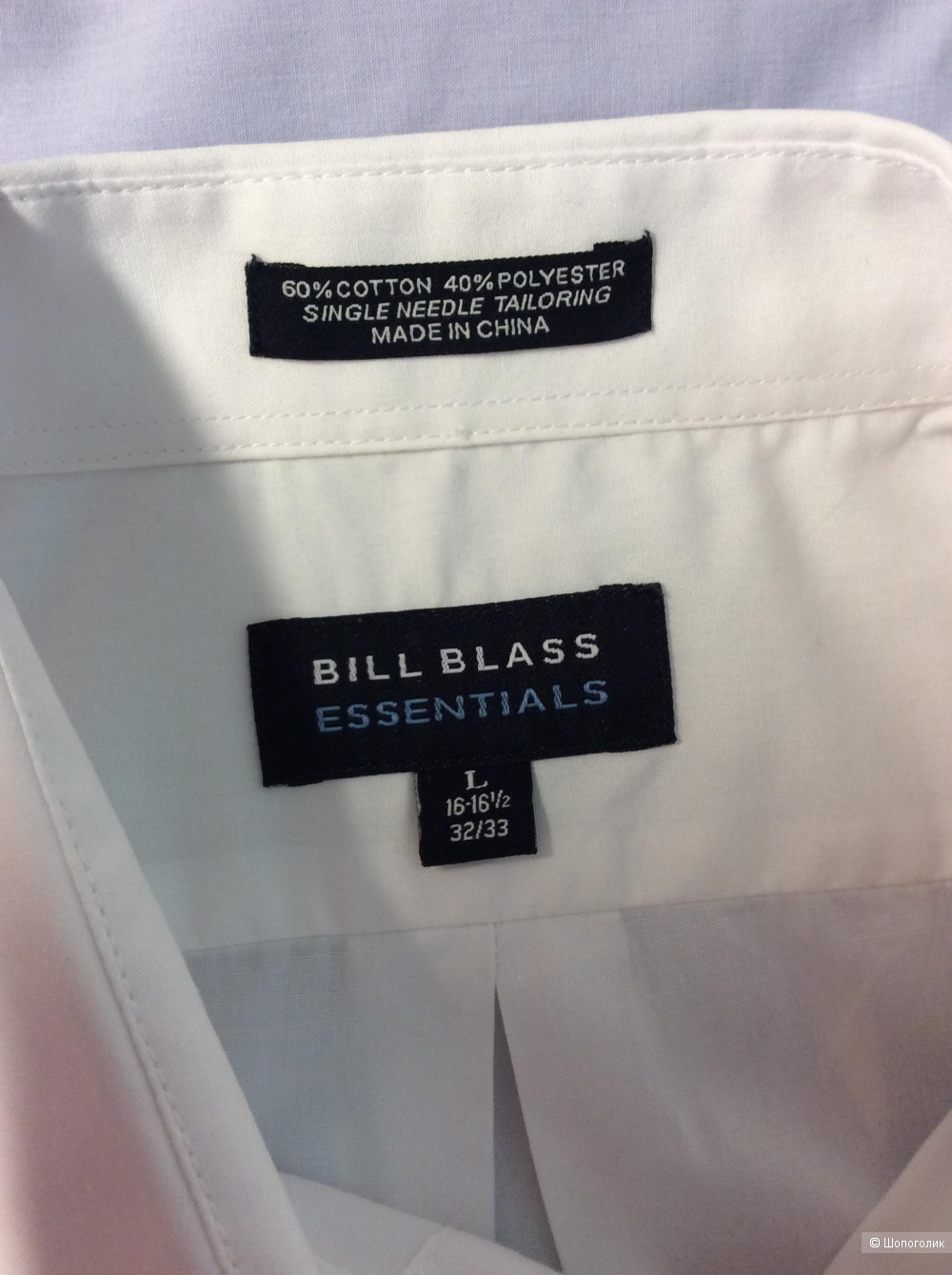 Рубашка Bill Blass р. L (на 48-52)