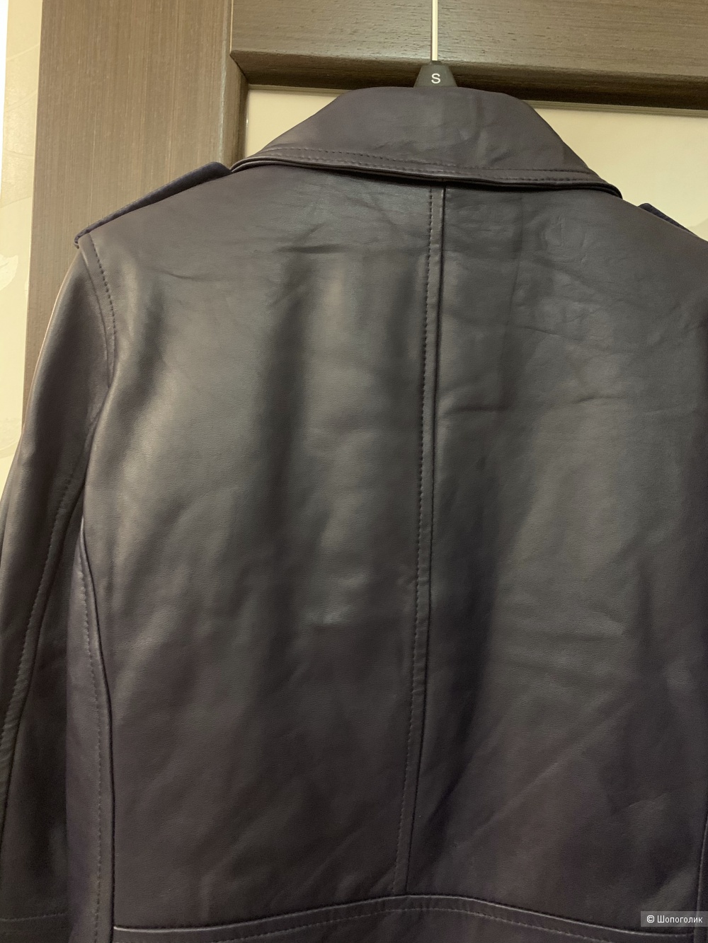 Кожаная куртка косуха Michael Kors размер S