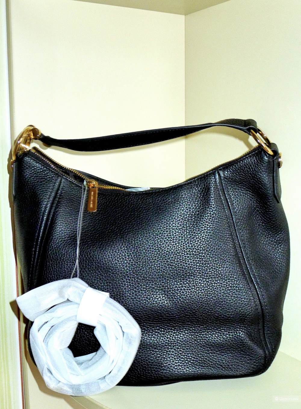 Сумка Michael Kors Fulton Large Leather Hobo