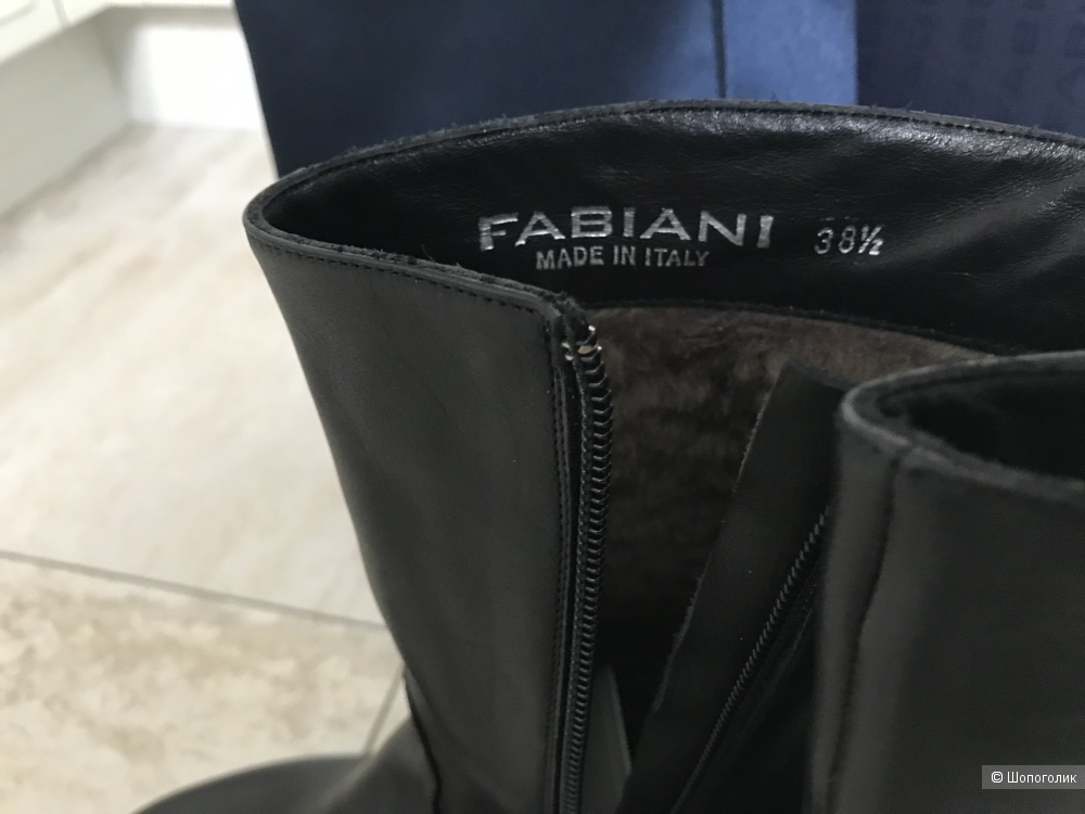 Зимние сапоги / ботинки Giovanni Fabiani, размер 38,5
