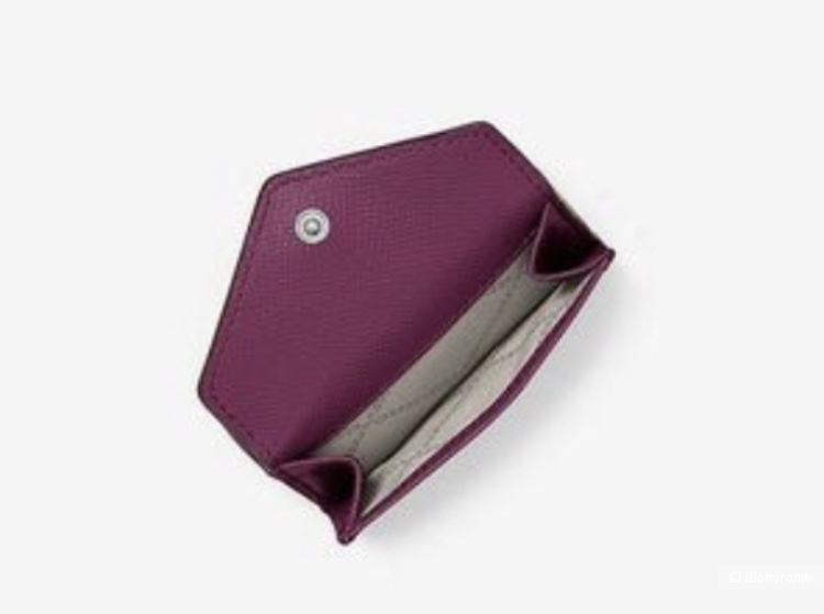 Мини кошелёк Michael Kors Small Crossgrain Leather Tri-Fold Envelope Wallet