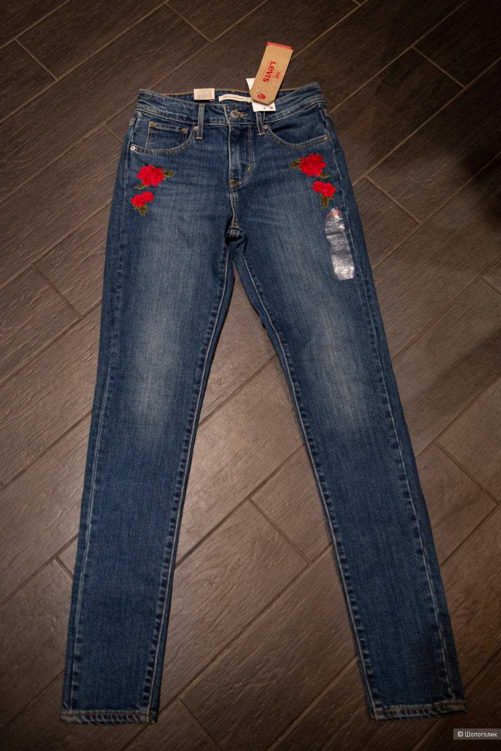 Джинсы Levi's 721 High Rise Skinny размер 24