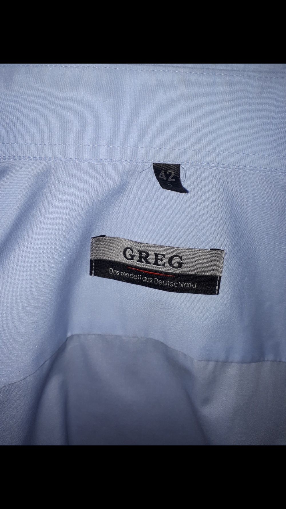 Рубашка Greg 42,5 р-р