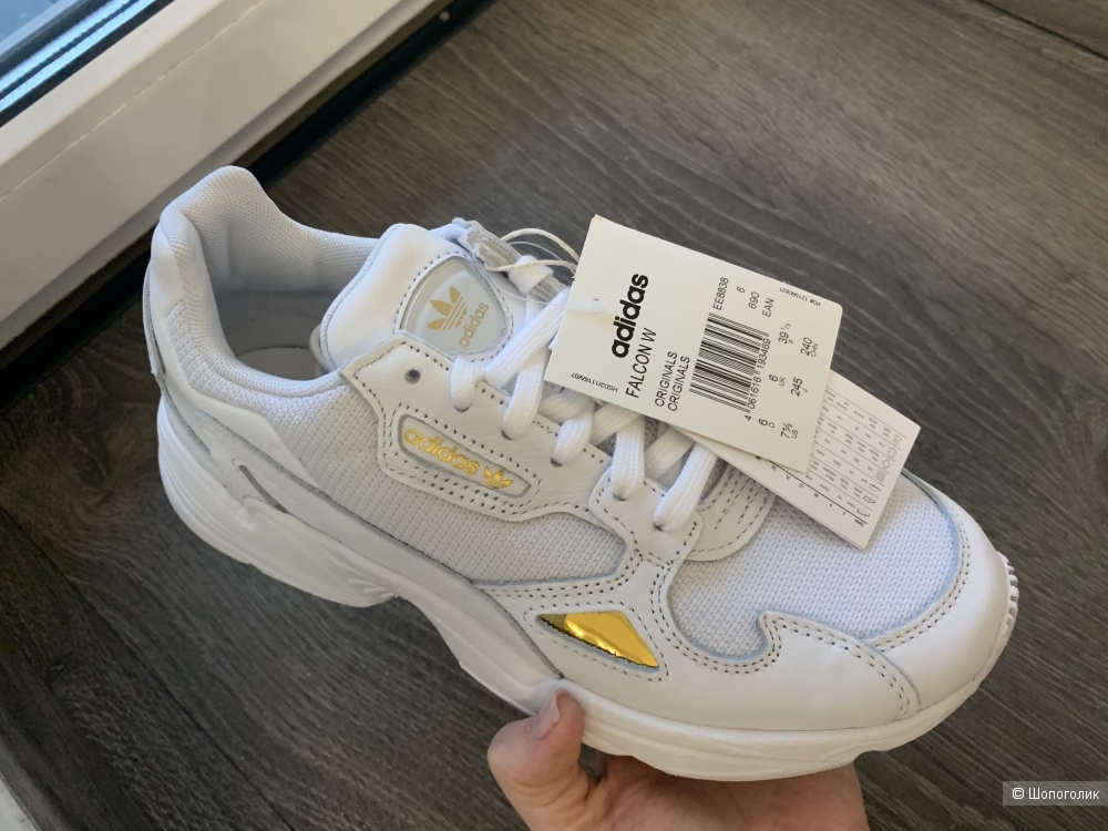 Adidas falcon best sale w 38