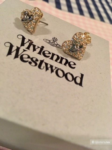 Серьги гвоздики Vivienne Westwood