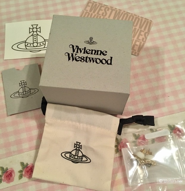 Серьги гвоздики Vivienne Westwood