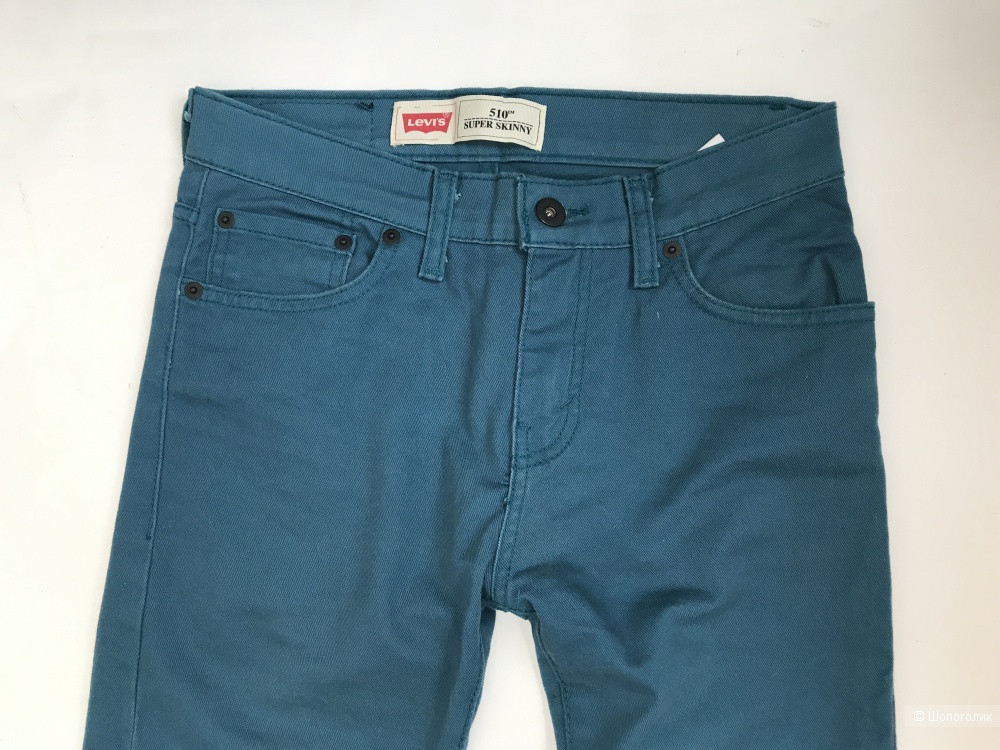 Джинсы Levis 510tm super skinny, цвет синий размер 27/27