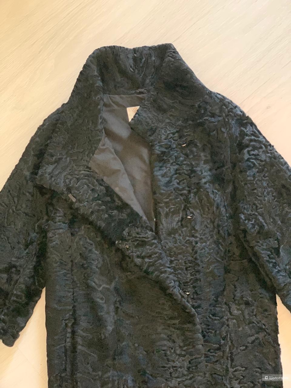 Меховое пальто Santini, размер 36 it.