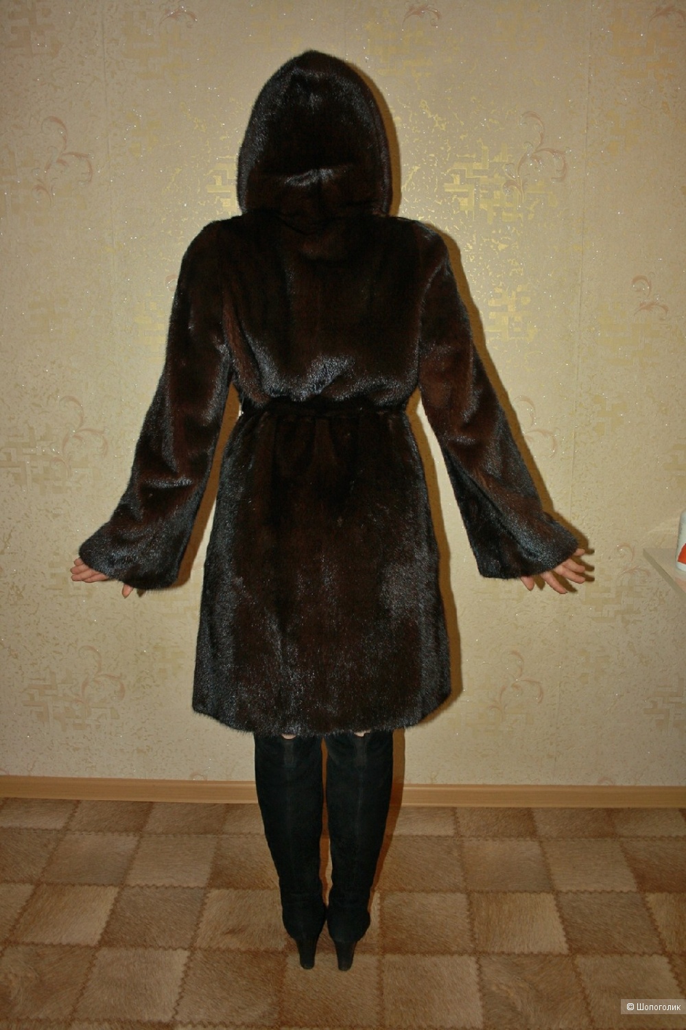 Норковая шуба CHP Furs 44-46 размер