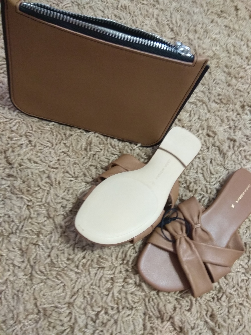Комплект- сандалии  и сумочка Zara Mango 36 размер