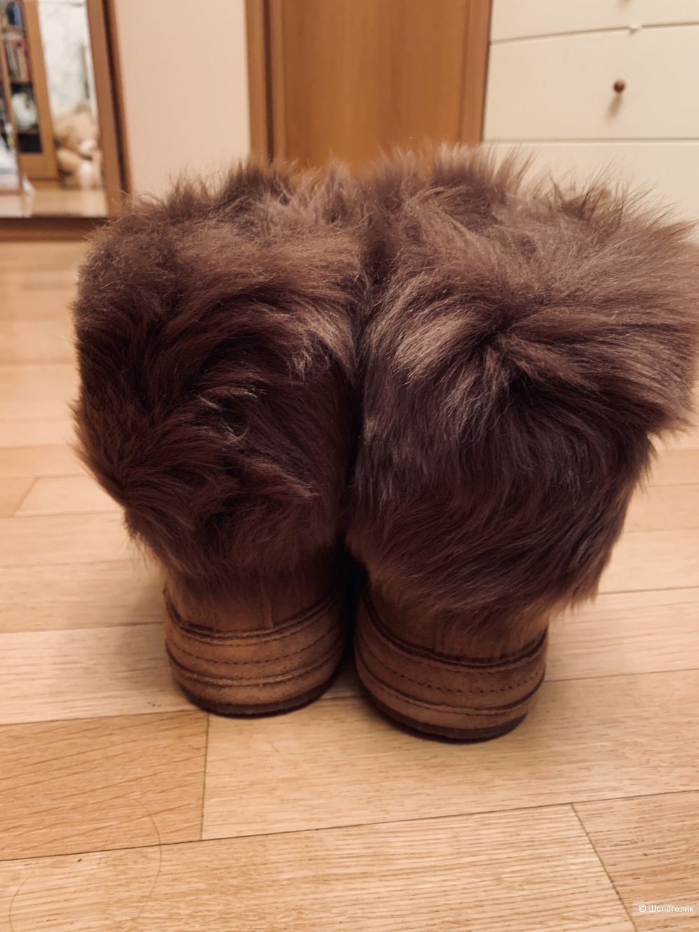 Кеды с мехом Ugg Antoine Fur 7,5 (37,5 - 38)