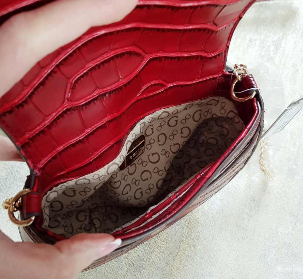Сумка Guess (бордовая)