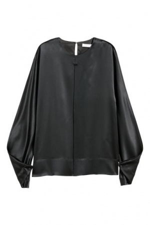 Блузка из натурального шёлка H & M Premium Quality размер 34