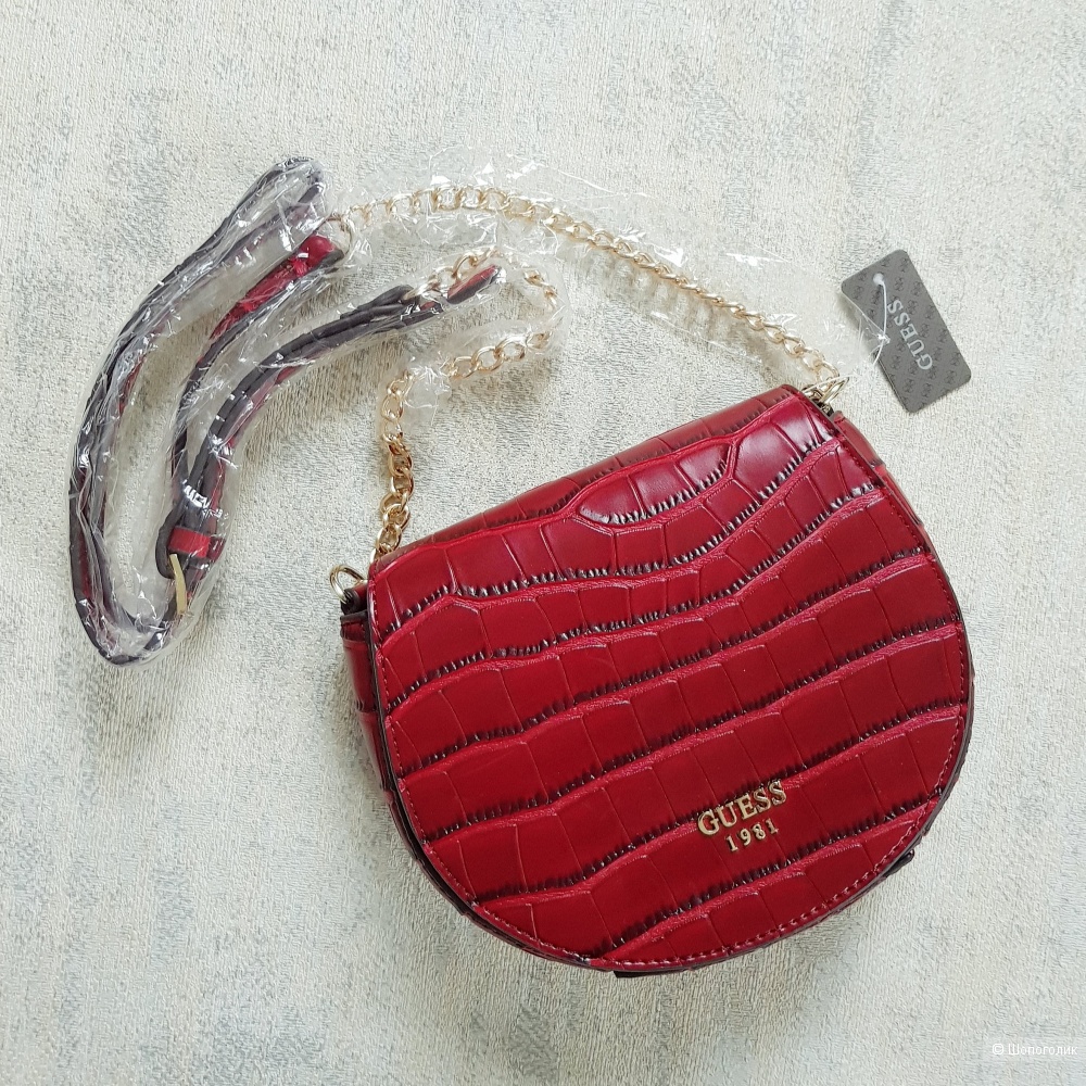 Сумка Guess (бордовая)
