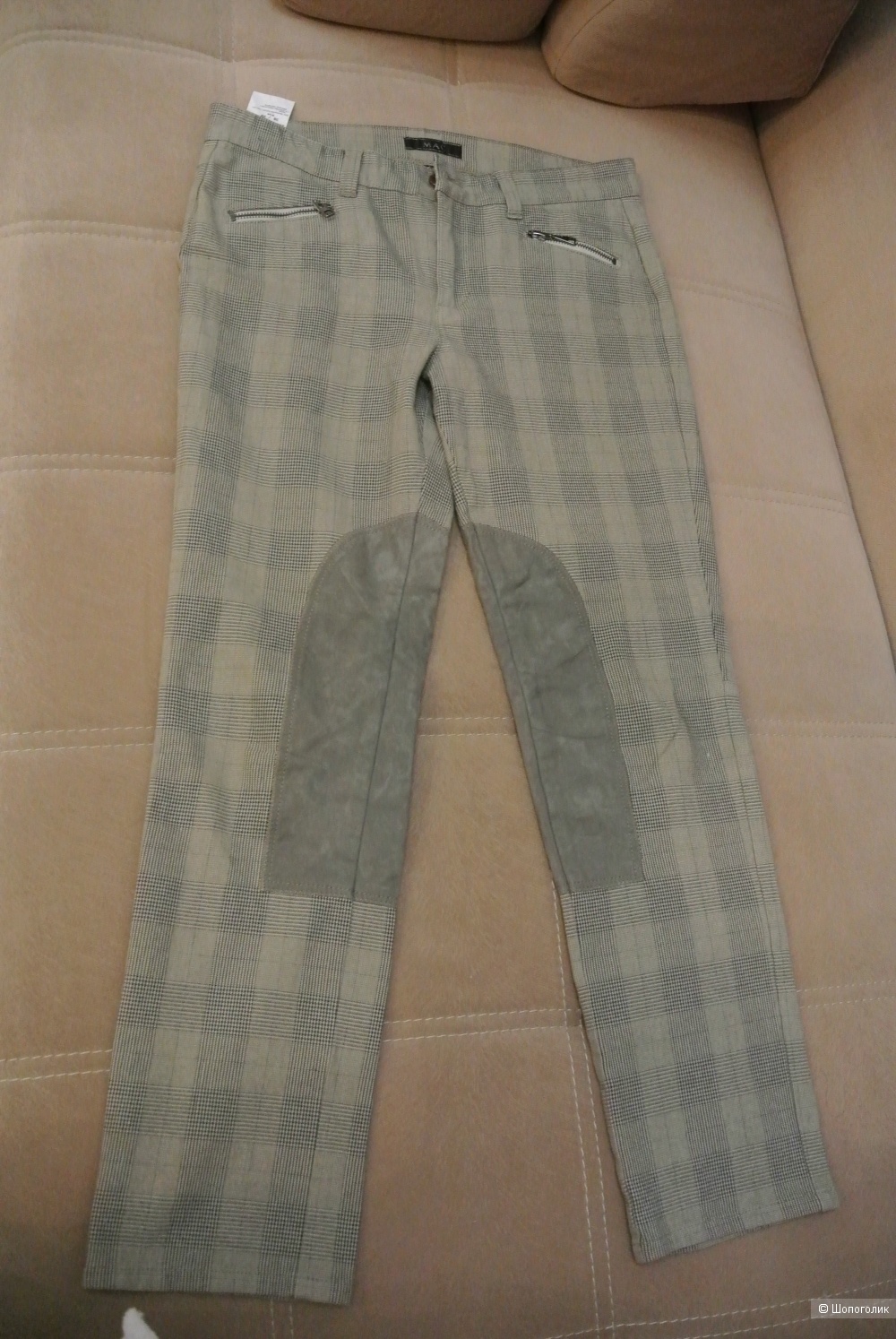 Брюки Mac Jeans Amy Polo Leather размер 46-48