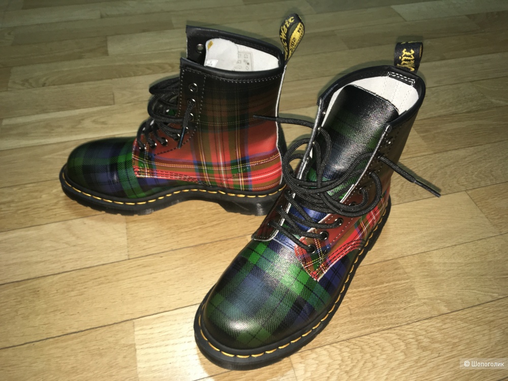 Ботинки Dr.martens 1460 tartan size 38