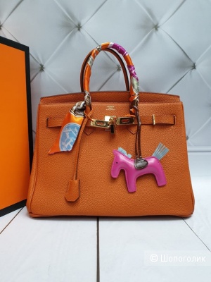 Брелок и платок на сумку Hermes