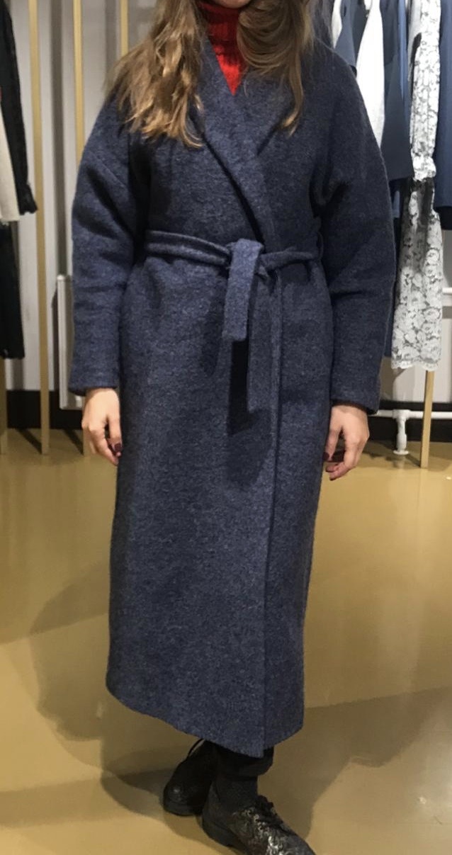 Пальто Unique fabric (Черешня), one size