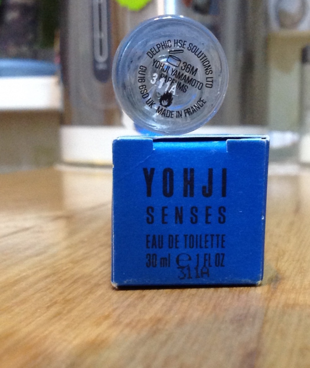 Туалетная вода Yohji Senses, Yohji Yamamoto. 30 мл.