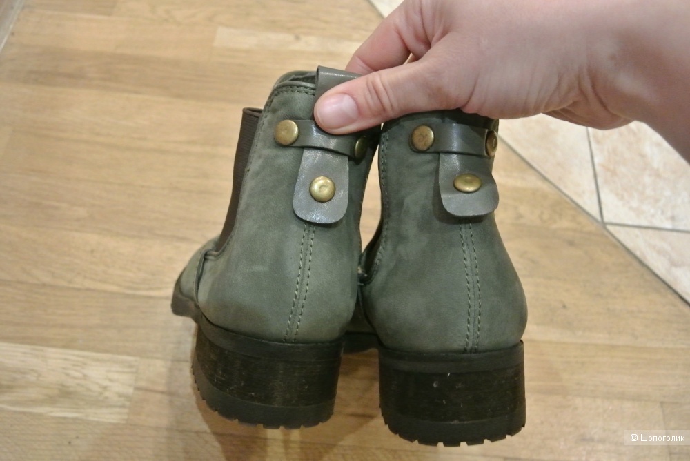 Кожаные ботинки Steve Madden UK 5.5 размера