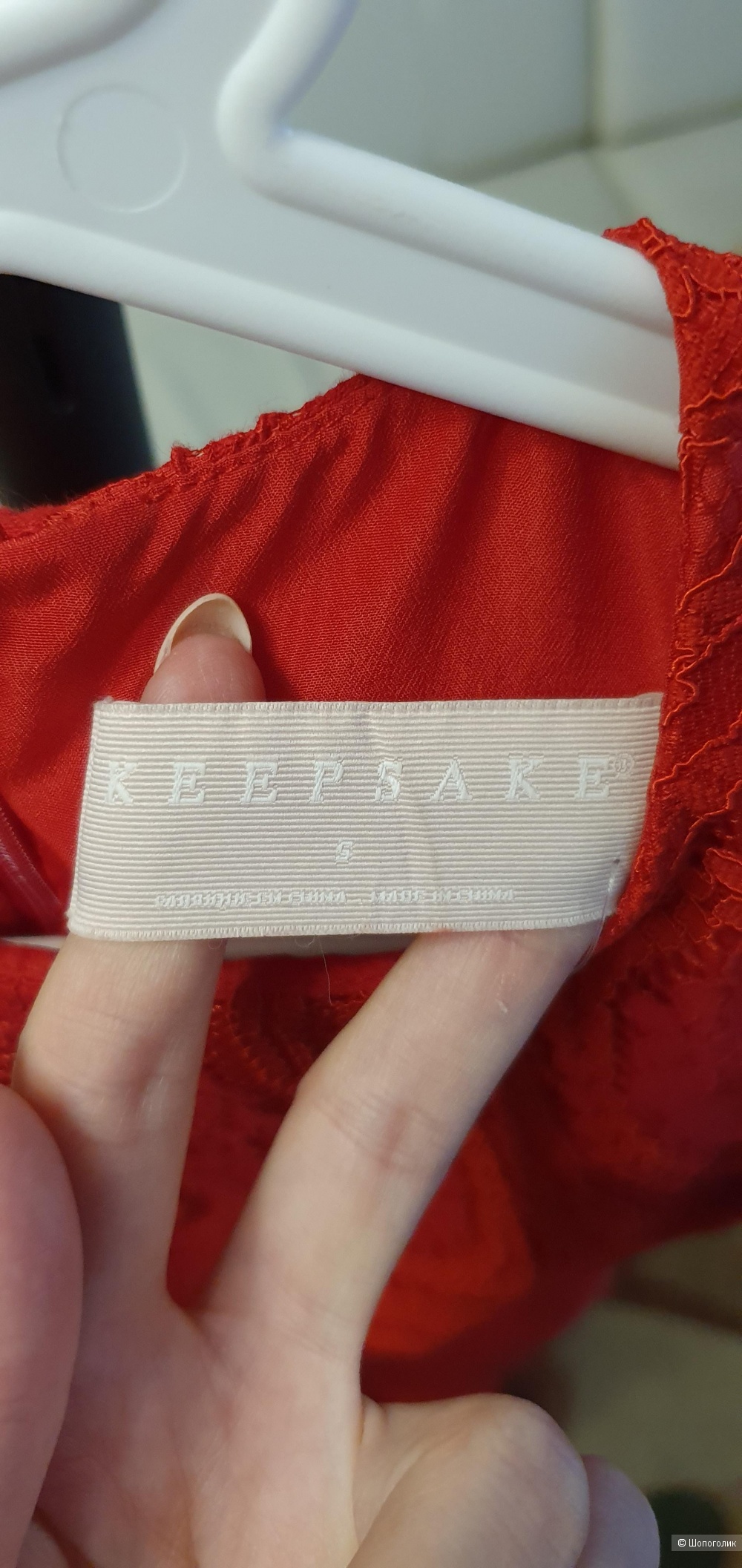 Keepsake кружевное платье размер S