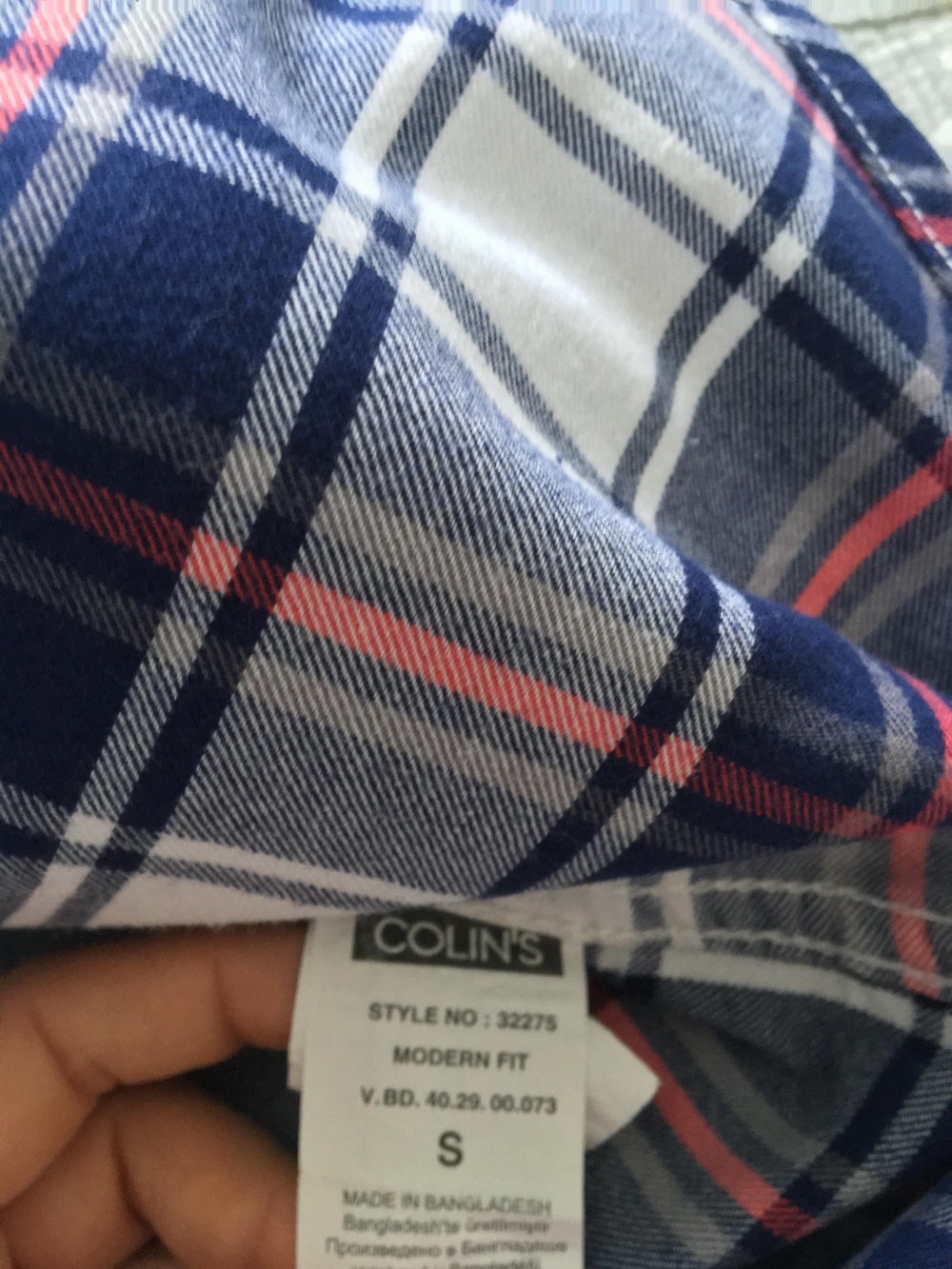 Рубашка Colin’s, размер S