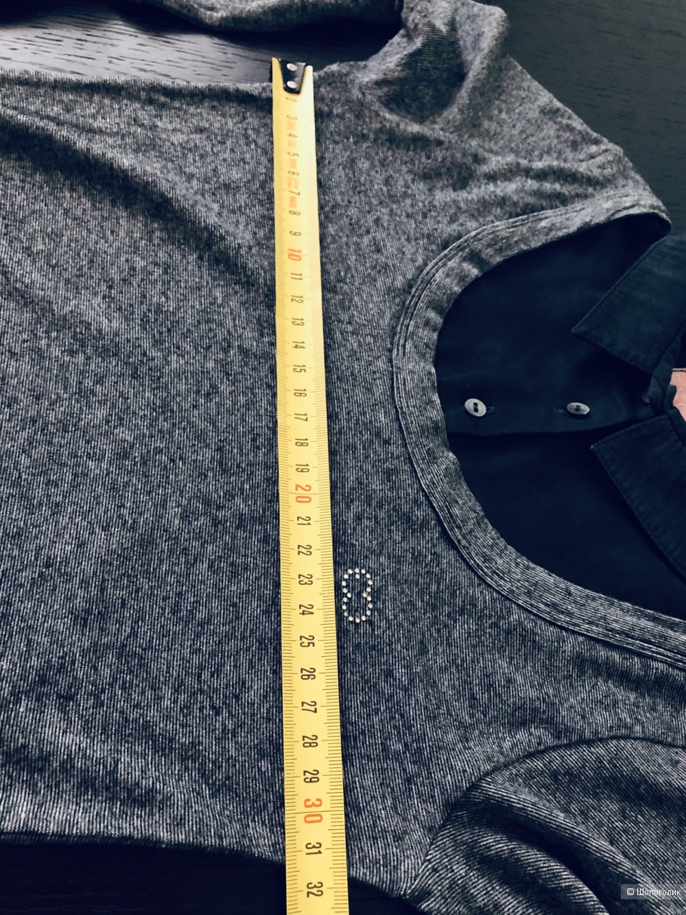 Джемпер  с имитацией рубашки Escada, 6-9лет