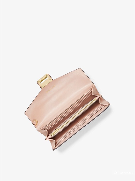 Клатч MICHAEL MICHAEL KORS. Manhattan Large Viola Leather.
