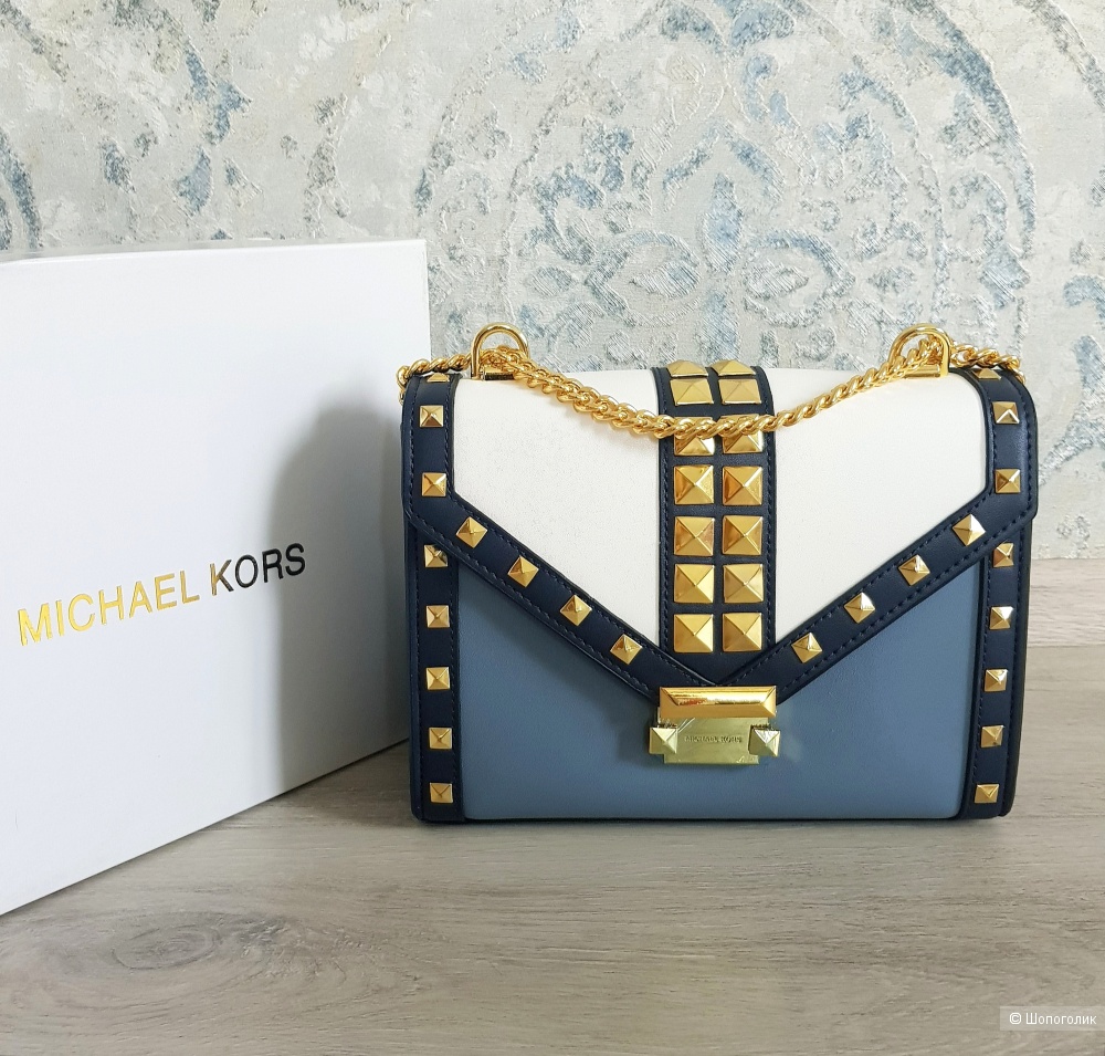 Сумка Michael Kors (колорблок голубая)