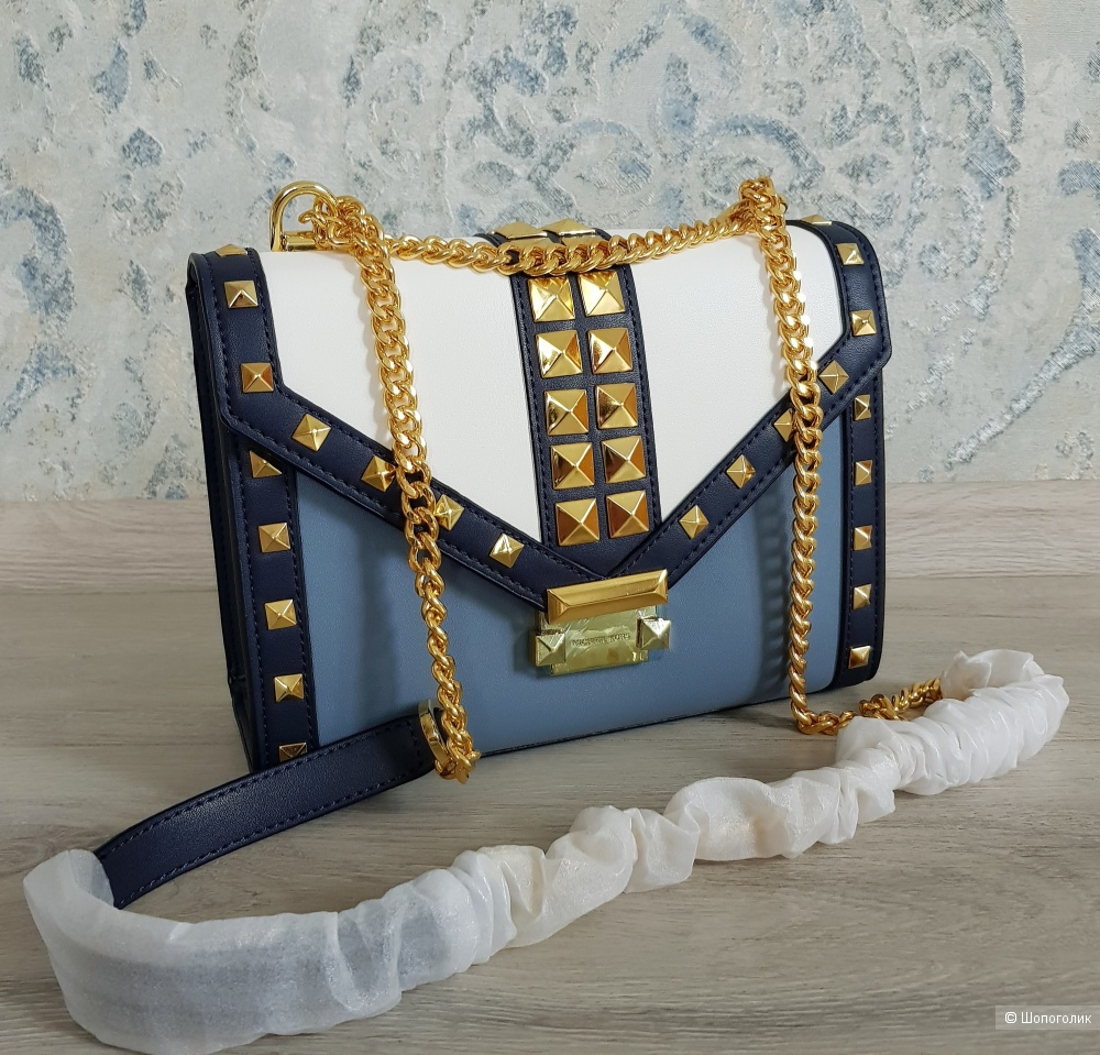 Сумка Michael Kors (колорблок голубая)